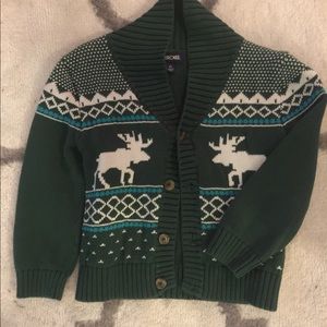 Boys Cherokee Holiday Cardigan size 5T